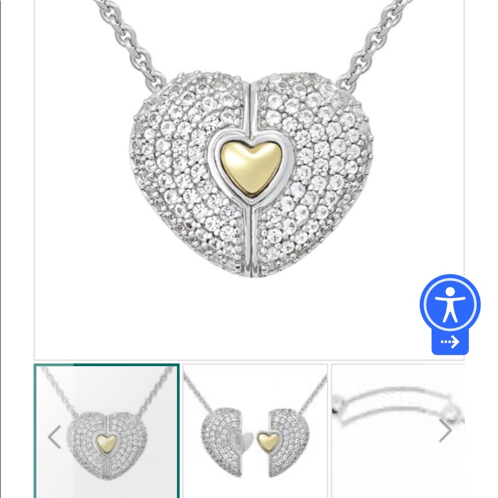 Hannoush heart necklace